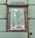 MENS UNSTICHED WASH&WEAR (OLIVE GREEN)