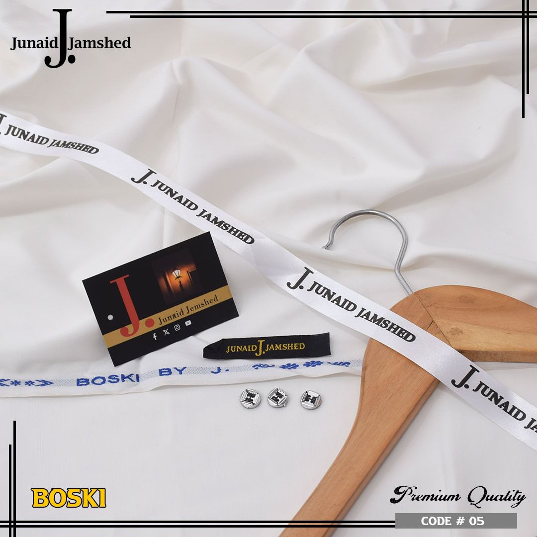 J.MENS UNSTICHED PREMIUM BOSKY (MILKY WHITE )