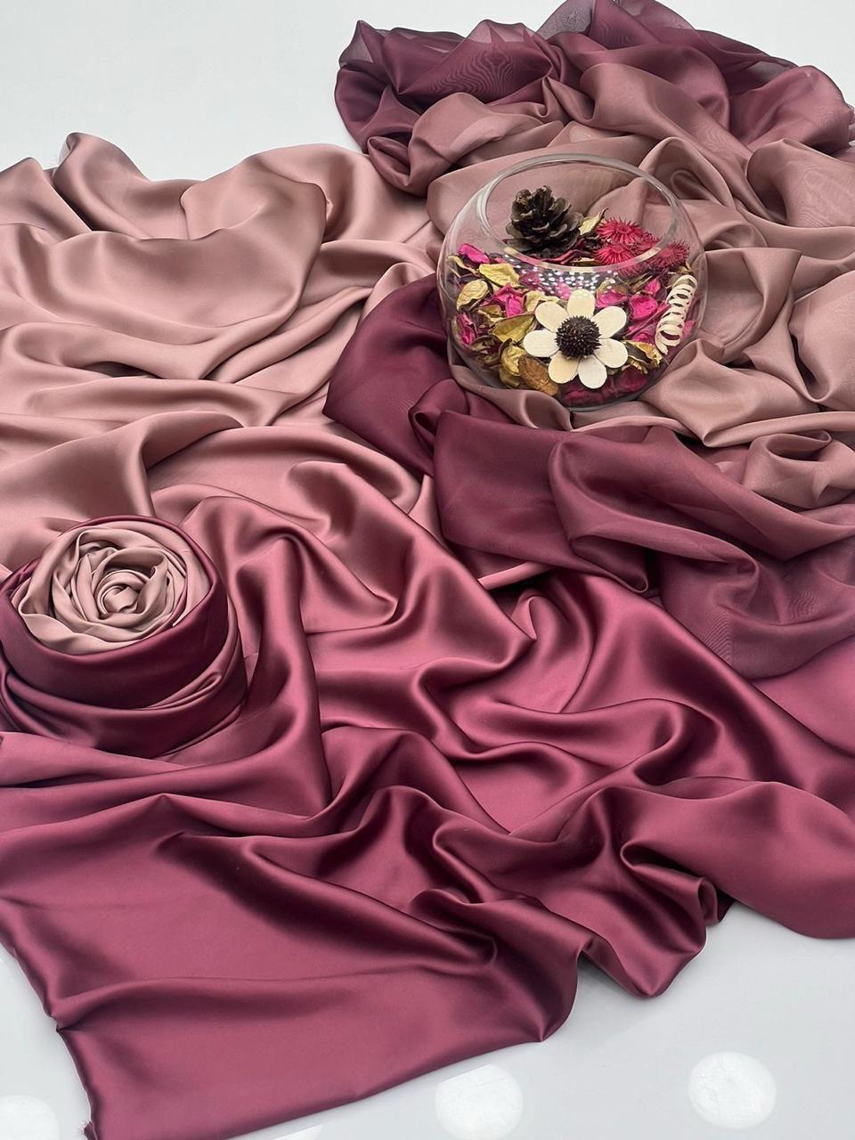 FLORAL SILK 3Pc