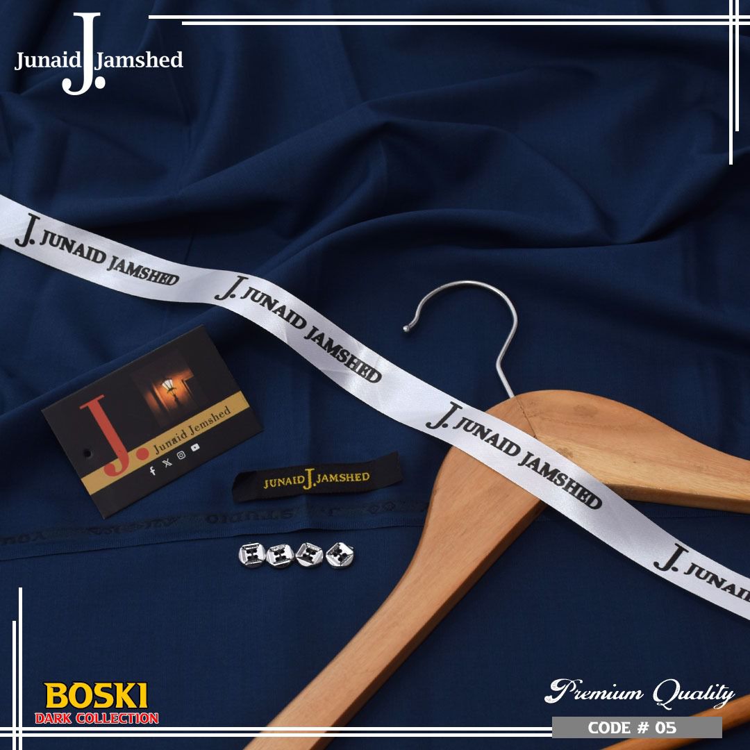 PREMIUM  UNSTICHED BOSKY (DENIM BLUE )