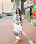 Asim Jofa Embroidered Lawn 3pc