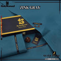 GULAHMED  UNSTICHED MENS PREMIUM COTTON(ZINK GRAY )
