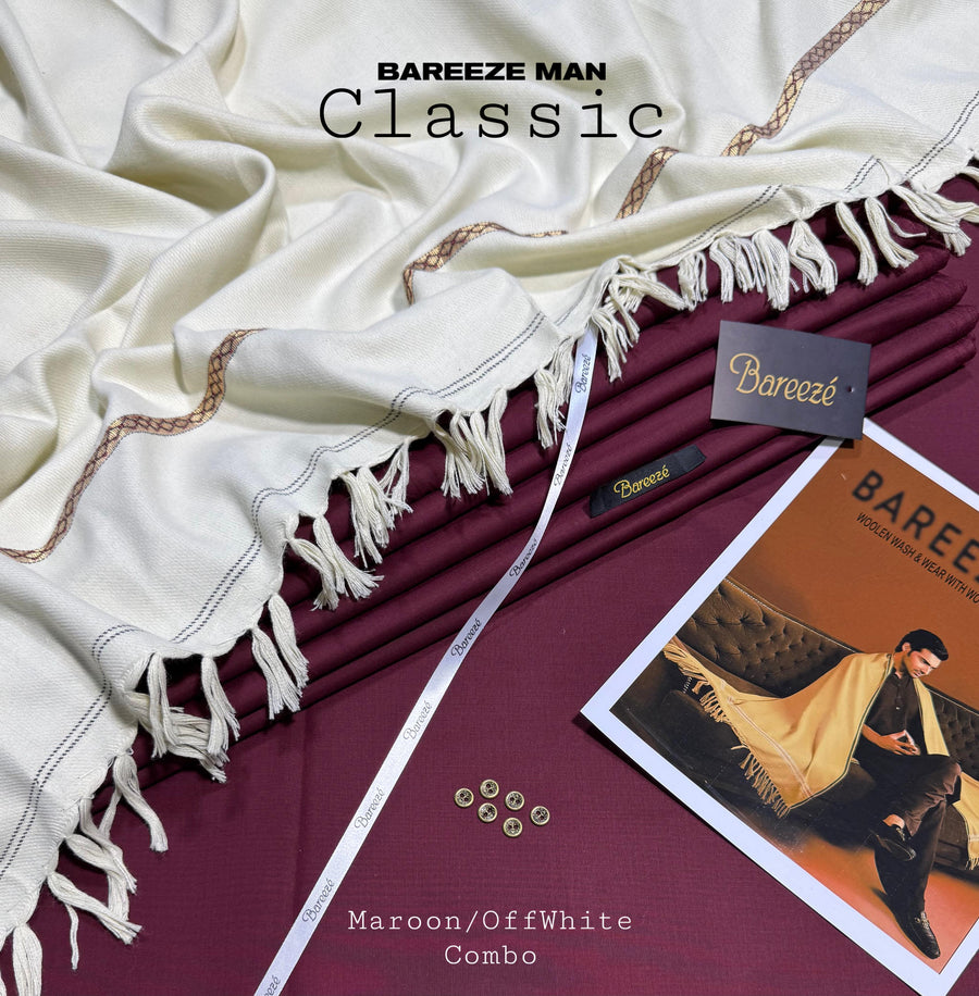 BREEZE MENS SUITE WITH GIFTED SHAWL