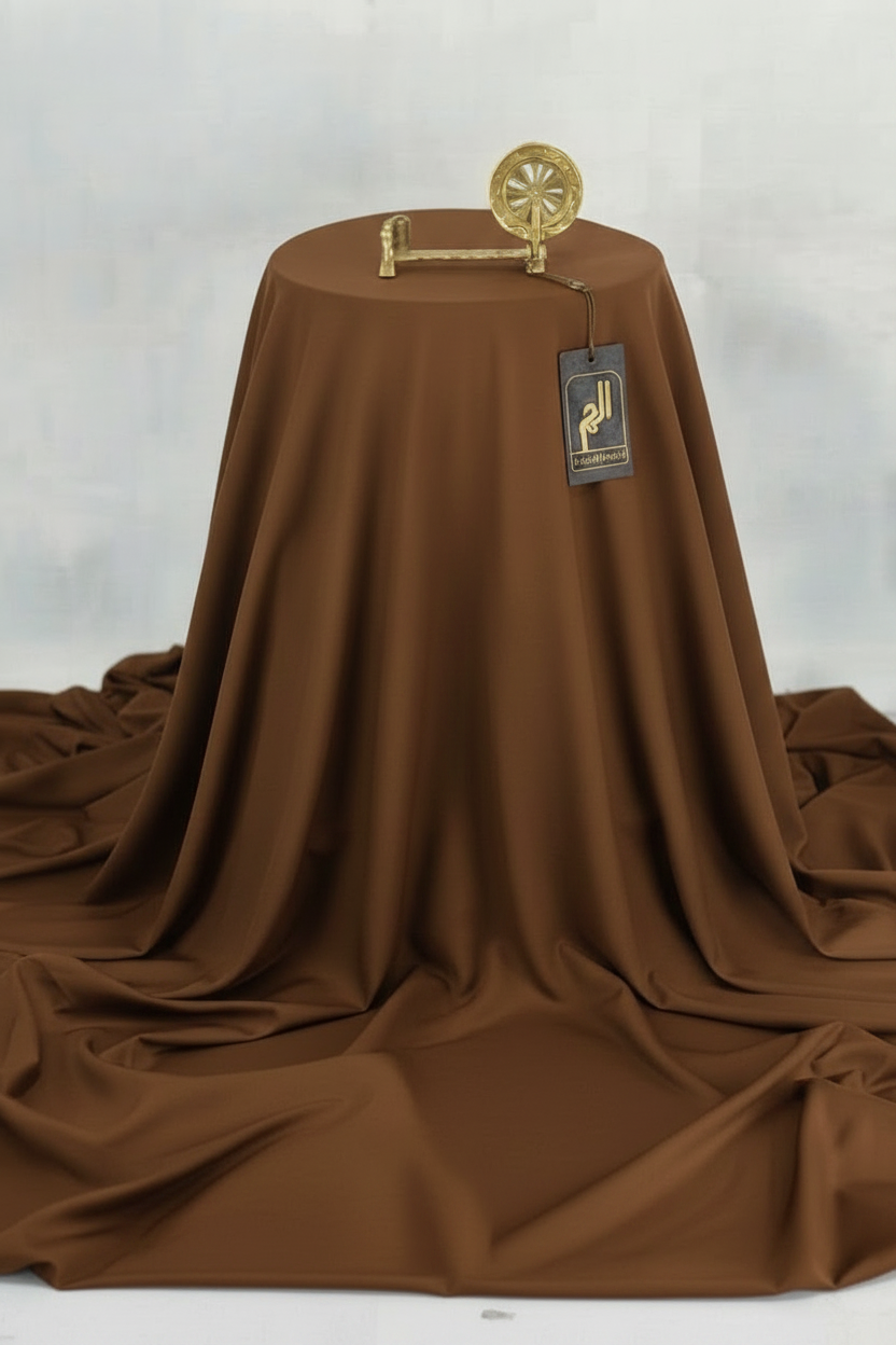 PREMIUM MENS UNSTICHED WASH&WEAR  (DARK CAMEL )