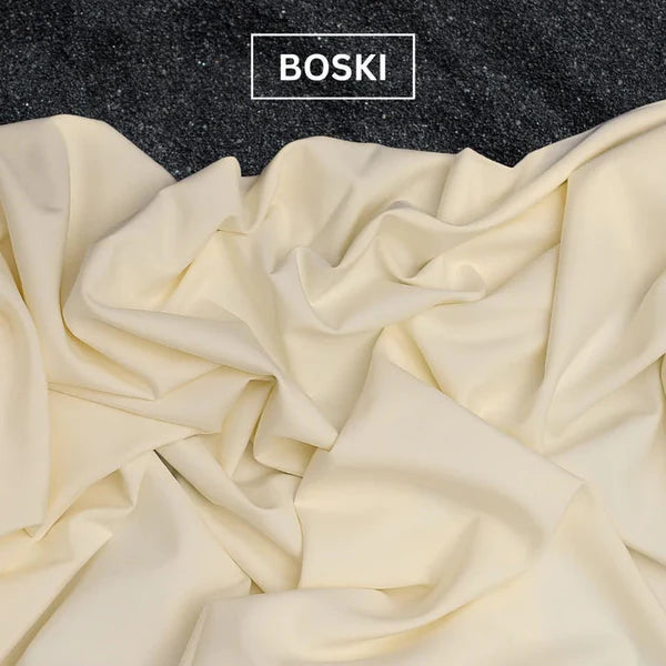 J.PREMIUM UNSTICHED 6 POND BOSKY (CREAM)