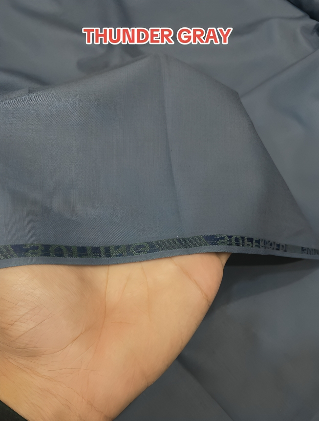 J.MENS SUITE PREMIUM QUALITY WASH&Wear (THUNDER GRAY )