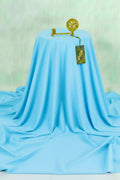PREMIUM MENS UNSTICHED WASH&WEAR (SKY BLUE )