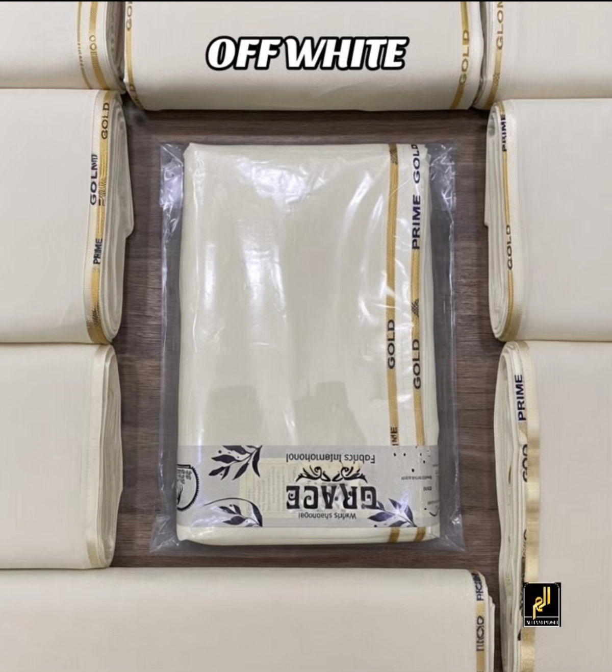 MENS UNSTICHED WASH&WEAR (OFF WHITE)