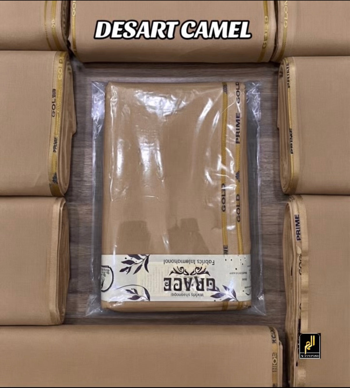 MENS UNSTICHED WASH&WEAR (DESART CAMEL )