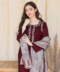 ASLING-DHANK EMBROIDERD UNSTICH 3pc(WA-634)