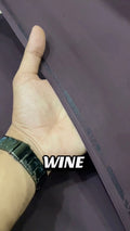 J.MENS PREMIUM UNSTICHED WASH&WEAR SUITE (WINE)
