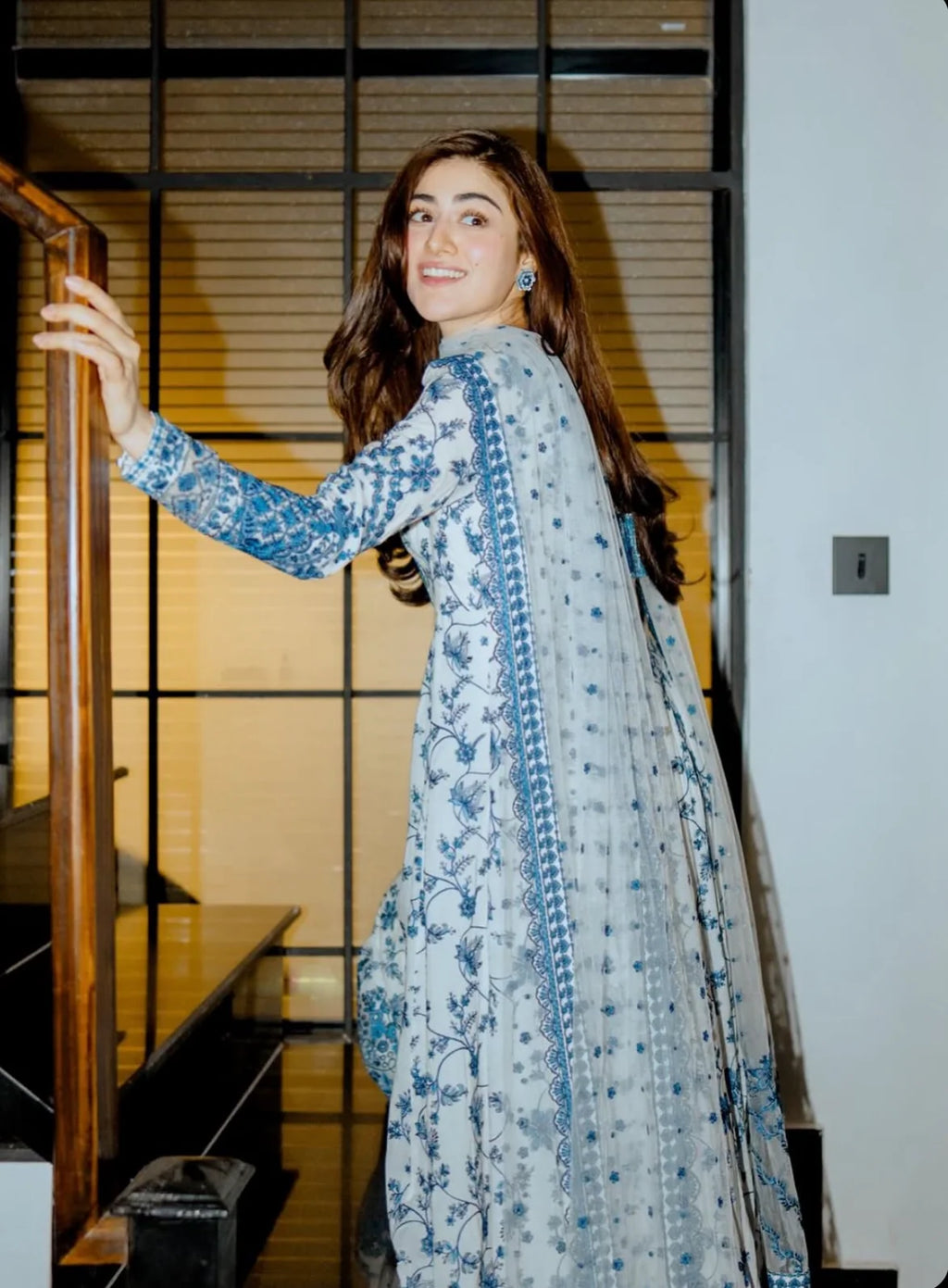 JEHONA BY FAIZA SAQLAIN HEAVY EMBROIDERED LAWN UNSTICHED 3pc