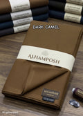 MENS UNSTICHED PREMIUM WASH&WEAR (DARK CAMEL )